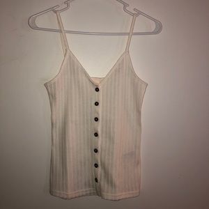 Cream tank top